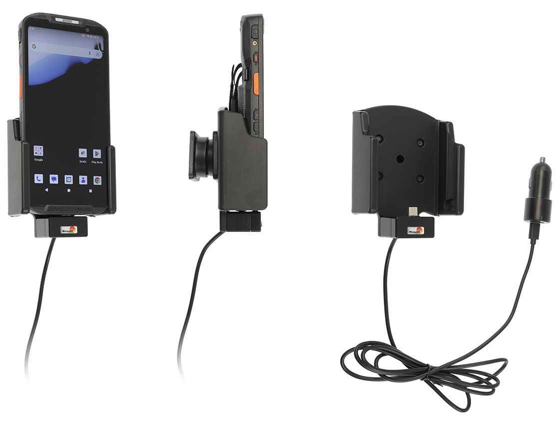 Brodit houder/lader Point Mobile PM95/PM84 - USB sig.plug