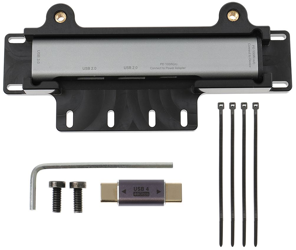 Brodit ModTek 3-Port Expansion Hub 3x usbA 1x usbC pass-thr