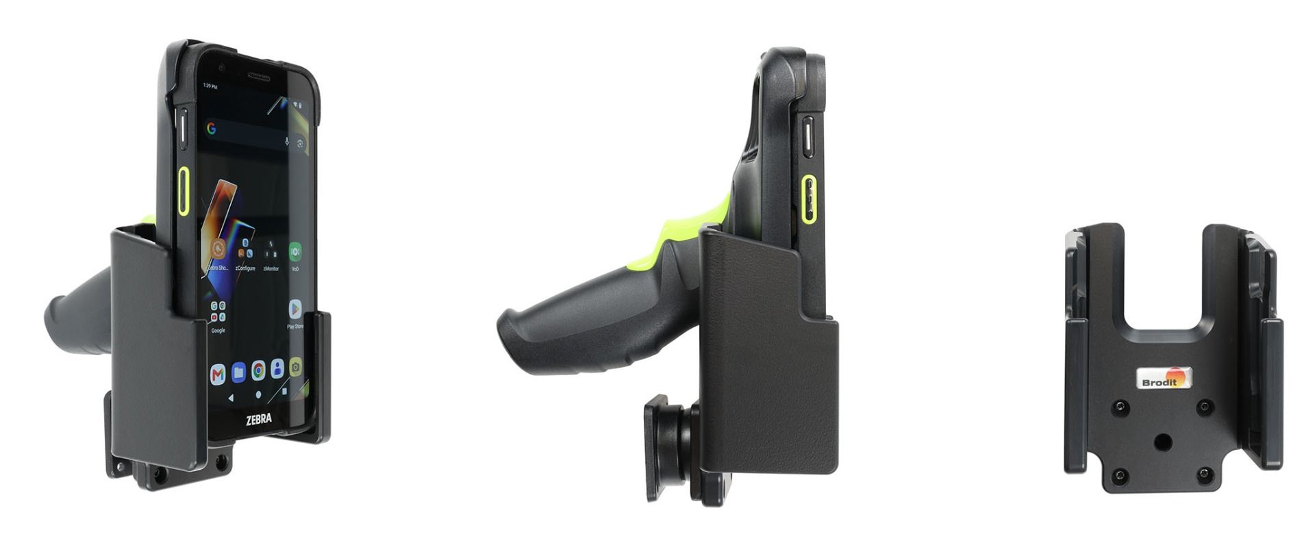Brodit houder Zebra TC701-device with pistol grip