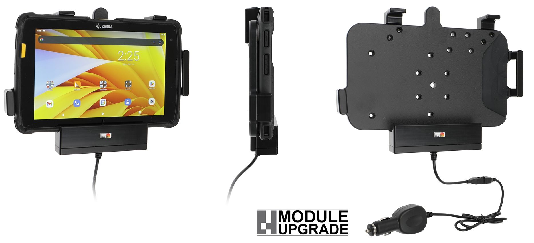 Brodit MUC Zebra ET40/ET45 8" vesa/boot/cig.plug