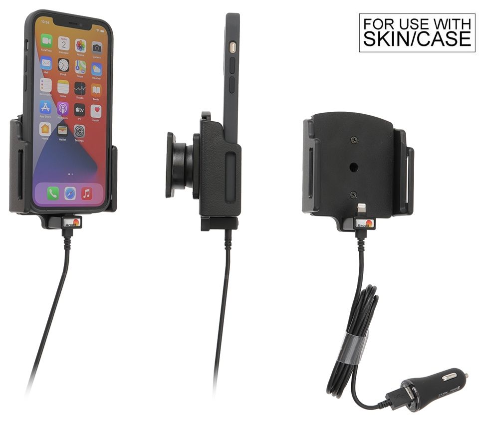 Brodit h/l lightning verstelb 75-89/8-12mm usb-A sig.
