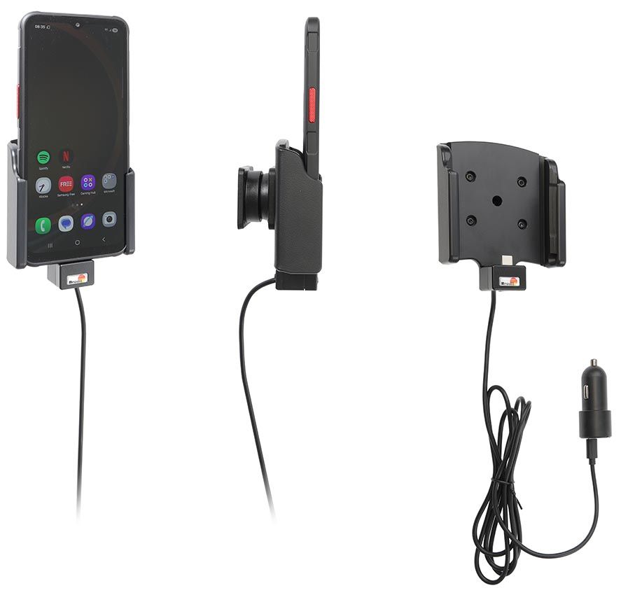 Brodit houder/lader Samsung Galaxy XCover 7 Pro USB sig.plug