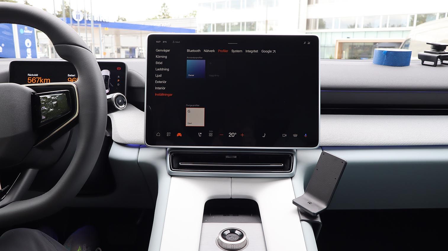 Proclip Polestar 4 24- Console mount